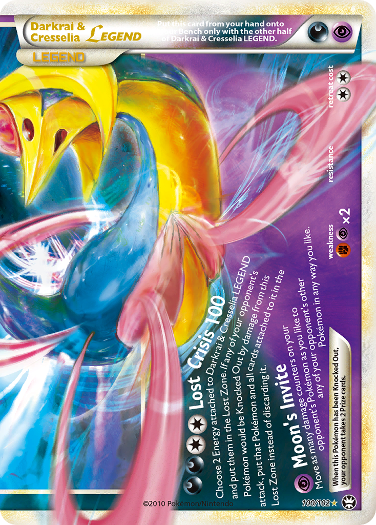 Darkrai & Cresselia LEGEND 100 / 102