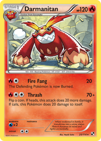 Darmanitan 25 / 114