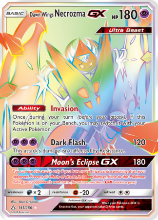 Dawn Wings Necrozma-GX 161 / 156