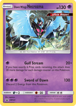 Dawn Wings Necrozma SM123 / 248