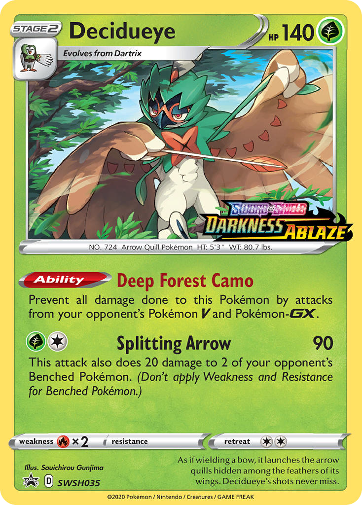 Decidueye SWSH035 / 307