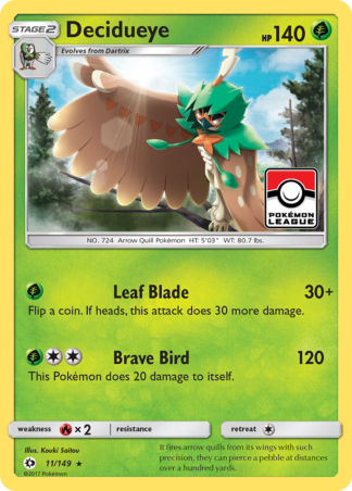 Decidueye 11 / 149