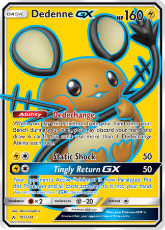 Dedenne-GX 195 / 214