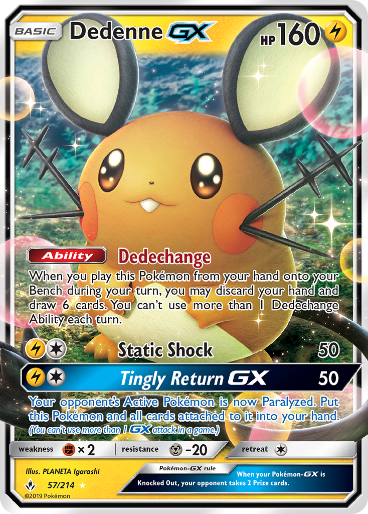Dedenne-GX 57 / 214