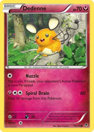 Dedenne 70 / 119