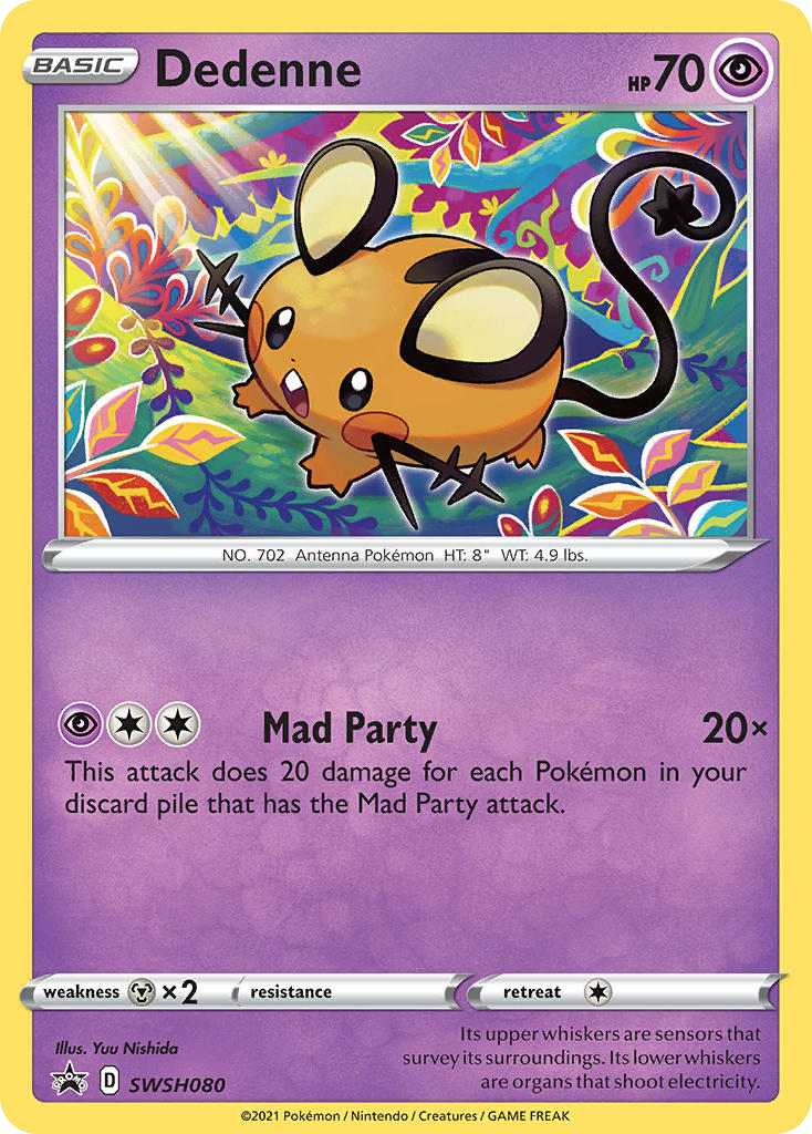 Dedenne SWSH080 / 307