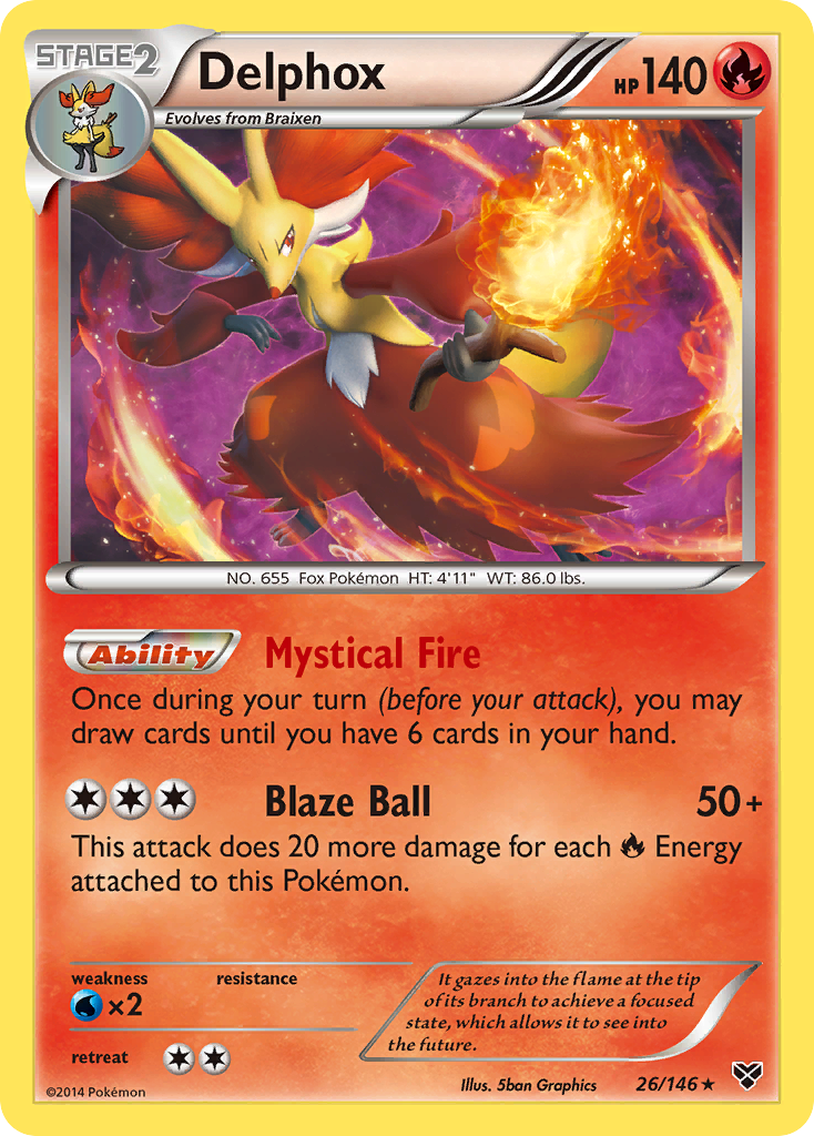 Delphox 26 / 146