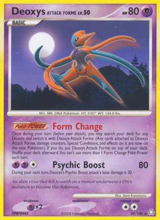 Deoxys Attack Forme 24 / 146