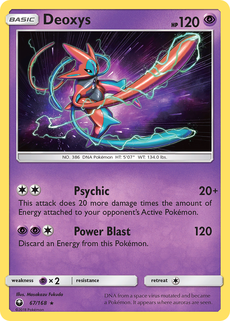 Deoxys 67 / 168