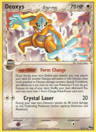 Deoxys δ 2 / 17