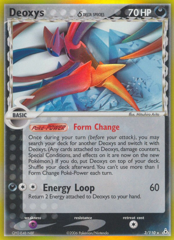 Deoxys δ 3 / 110