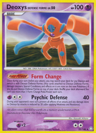 Deoxys Defense Forme 25 / 146