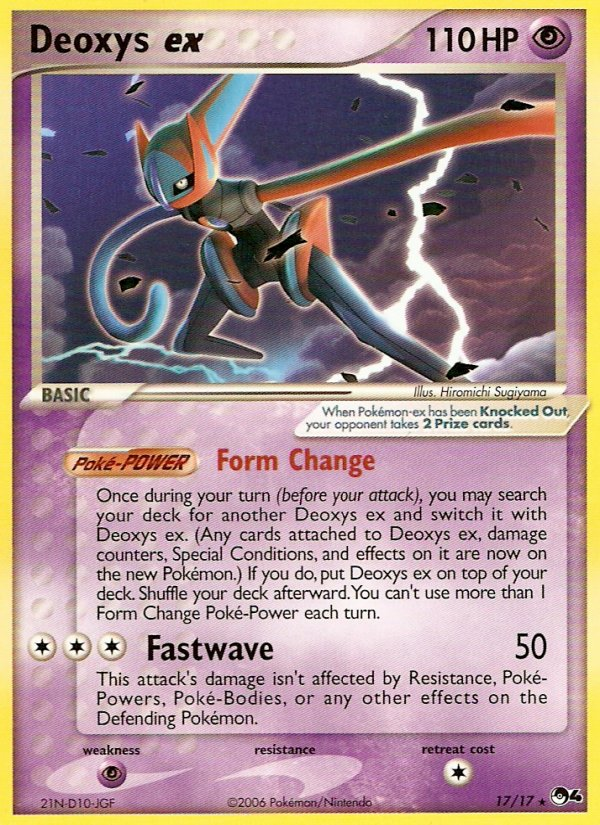 Deoxys ex 17 / 17