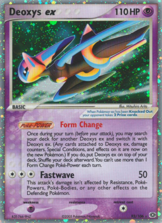 Deoxys ex 93 / 106