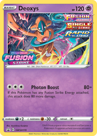 Deoxys SWSH170 / 307