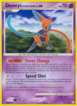 Deoxys Speed Forme 26 / 146