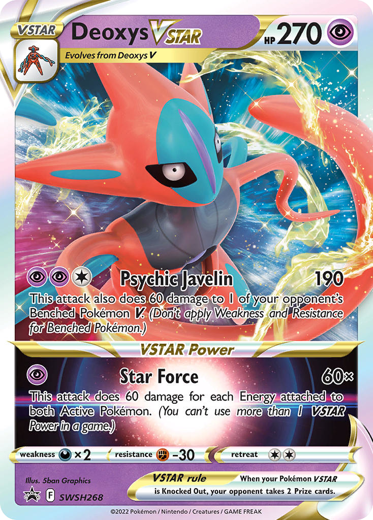 Deoxys VSTAR SWSH268 / 307