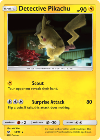 Detective Pikachu 10 / 18