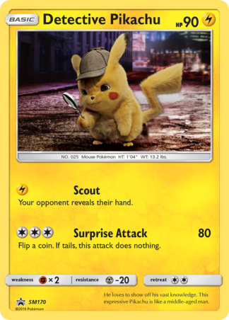 Detective Pikachu SM170 / 248