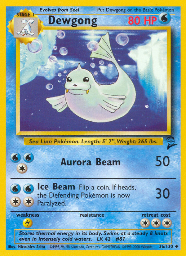 Dewgong 36 / 130