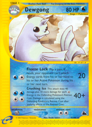 Dewgong 7 / 144