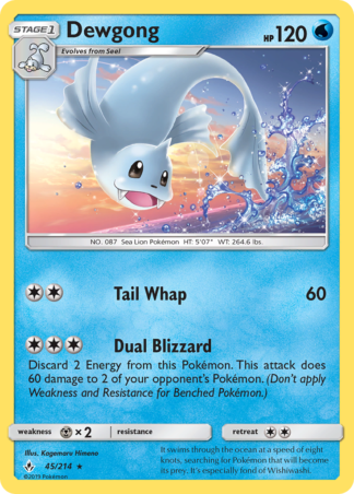 Dewgong 45 / 214