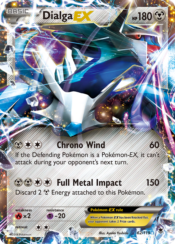 Dialga-EX 62 / 119