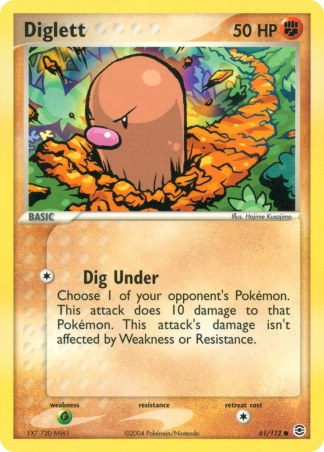 Diglett 61 / 112