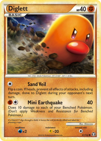 Diglett 61 / 102