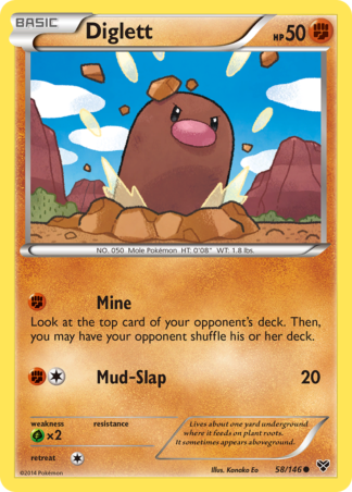 Diglett 58 / 146