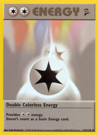 Double Colorless Energy 124 / 130