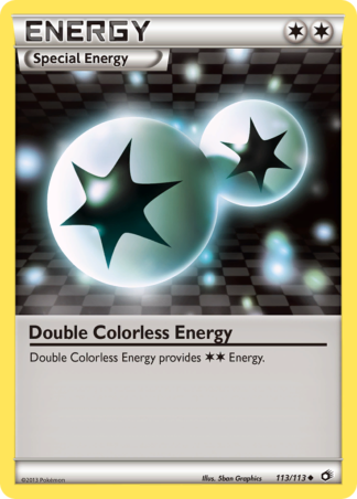 Double Colorless Energy 113 / 113
