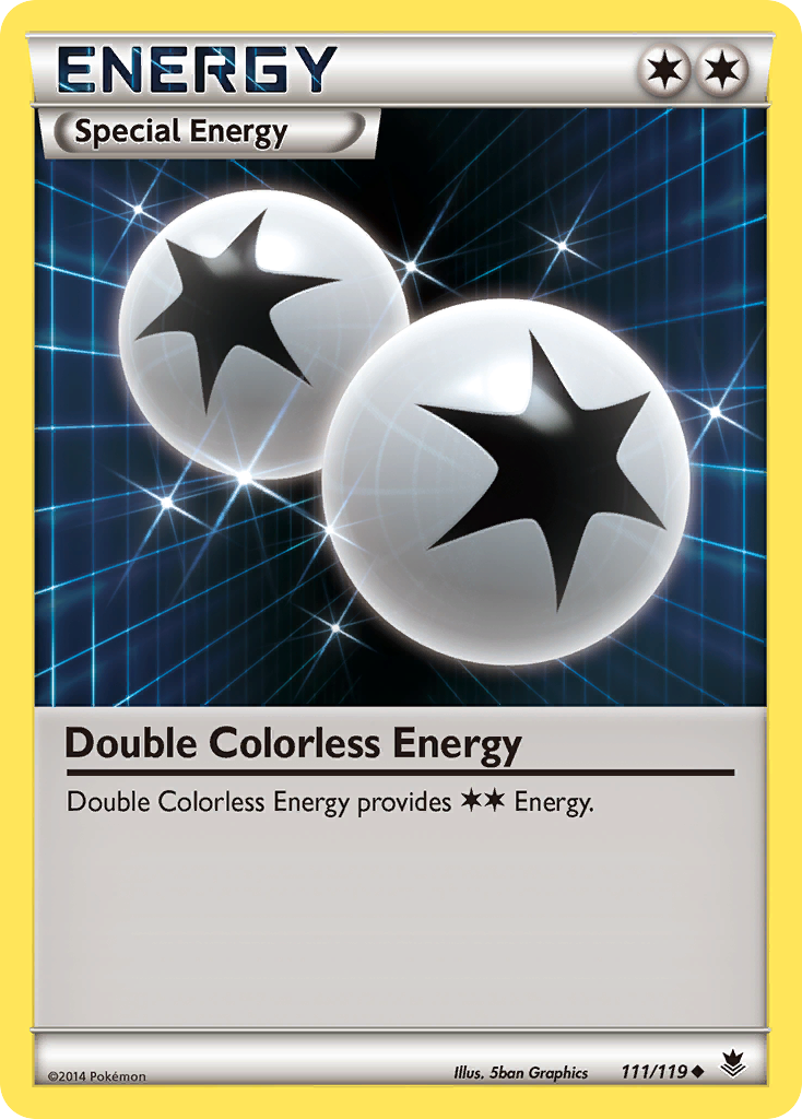 Double Colorless Energy 111 / 119
