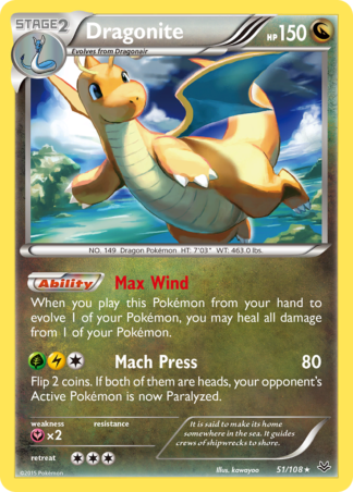 Dragonite 51 / 108