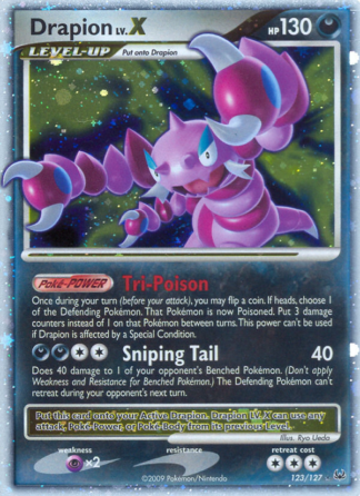 Drapion LV.X 123 / 127