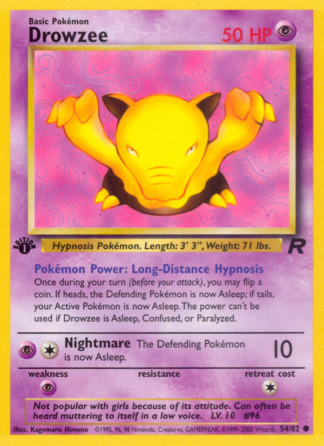 Drowzee 54 / 82