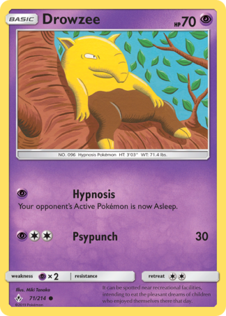 Drowzee 71 / 214