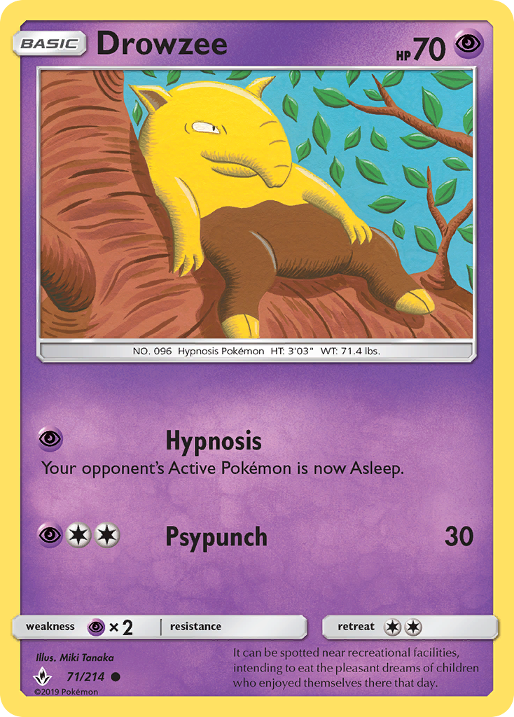 Drowzee 71 / 214