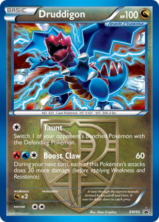 Druddigon BW80 / 101