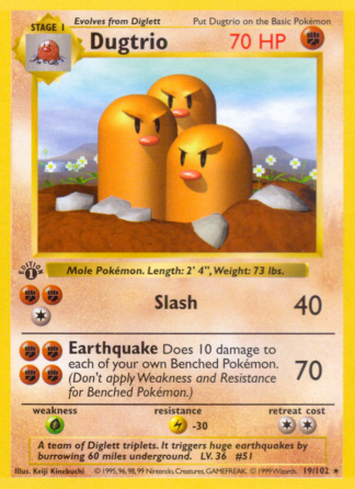Dugtrio 19 / 102