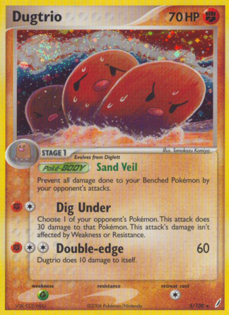 Dugtrio 5 / 100