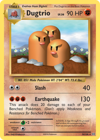 Dugtrio 56 / 108
