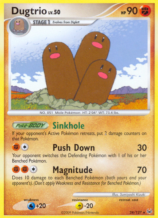 Dugtrio 24 / 127