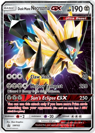Dusk Mane Necrozma-GX SM102 / 248