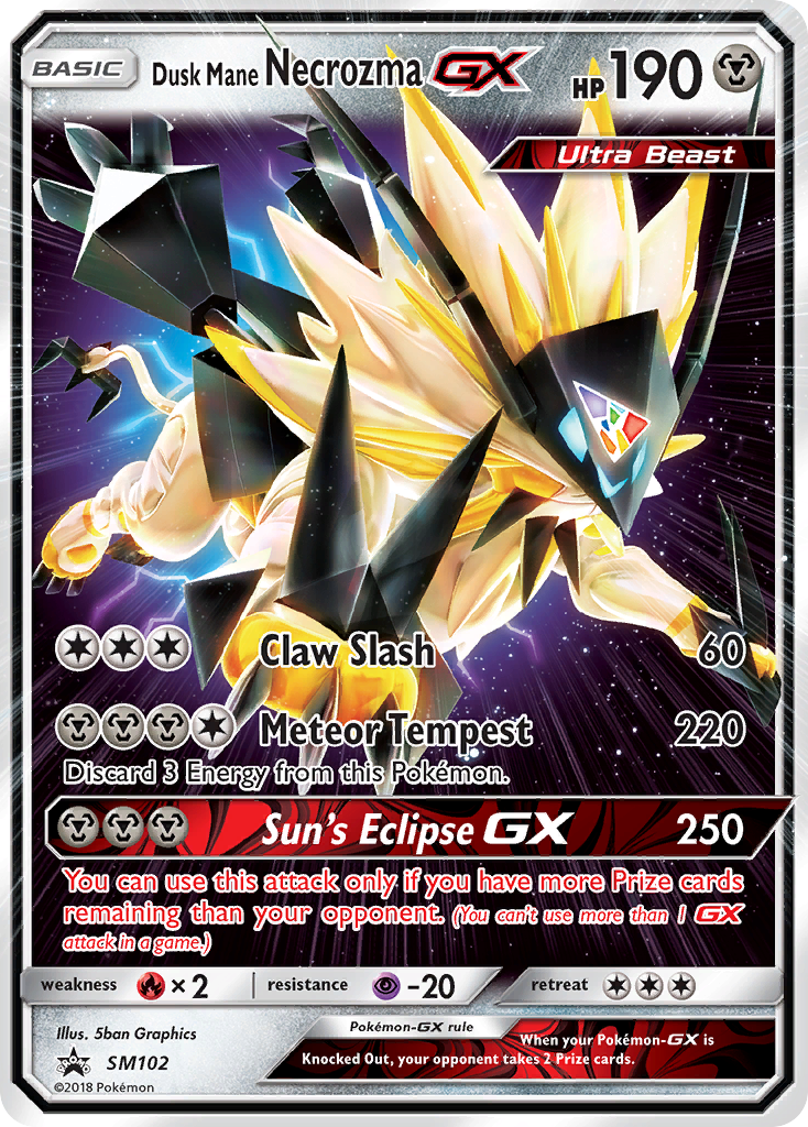Dusk Mane Necrozma-GX SM102 / 248