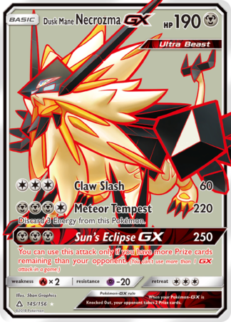 Dusk Mane Necrozma-GX 145 / 156