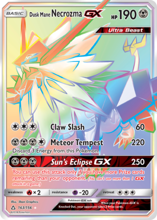 Dusk Mane Necrozma-GX 163 / 156