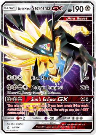 Dusk Mane Necrozma-GX 90 / 156