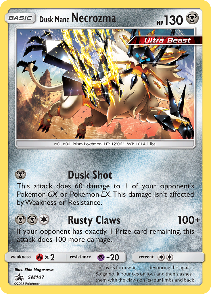 Dusk Mane Necrozma SM107 / 248