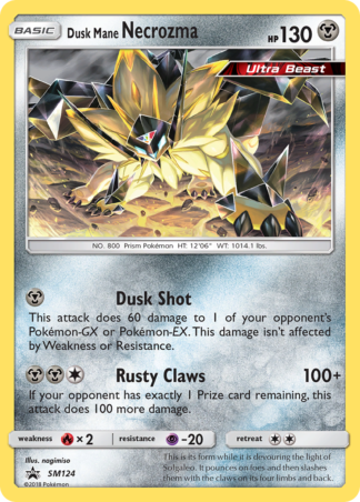Dusk Mane Necrozma SM124 / 248